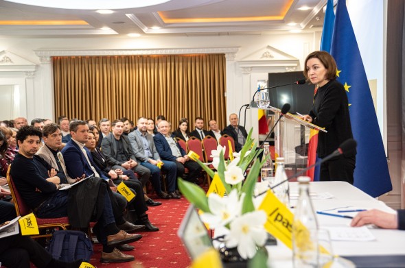 PLDM-ul lui Filat o acuză pe Maia Sandu de nerespectarea Constituției